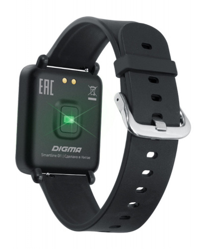 Смарт-часы Digma Smartline D1 1.3" TFT черный (D1B) фото 4