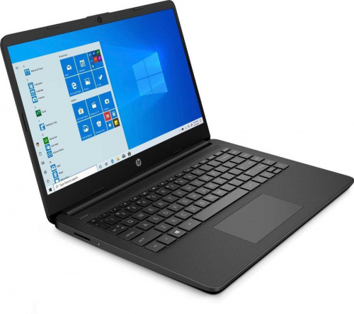 Ноутбук HP 14s-dq3001ur Celeron N4500 4Gb SSD256Gb Intel UHD Graphics 14" HD (1366x768) Windows 10 black WiFi BT Cam фото 5