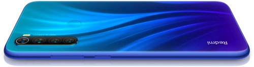 Смартфон Xiaomi Redmi Note 8 (2021) 64Gb 4Gb синий моноблок 3G 4G 2Sim 6.3" 1080x2340 Android 11 48Mpix 802.11 a/b/g/n/ac GPS GSM900/1800 GSM1900 TouchSc A-GPS microSD max256Gb фото 7