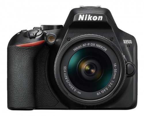 Зеркальный Фотоаппарат Nikon D3500 черный 24.2Mpix 18-55mm f/3.5-5.6 VR AF-P 3" 1080p Full HD SDXC Li-ion (с объективом) фото 10