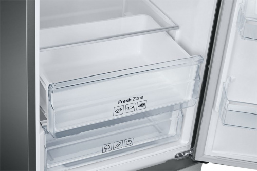 Холодильник Samsung RB37A5290SA/WT серебристый (двухкамерный) фото 2