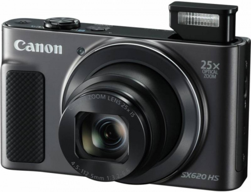 Фотоаппарат Canon PowerShot SX620 HS черный 20.2Mpix Zoom25x 3" 1080p SDXC/SD/SDHC CMOS 1x2.3 IS opt 5minF 2.5fr/s 30fr/s HDMI/WiFi/NB-13L фото 3