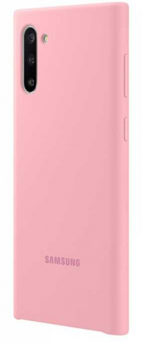Чехол (клип-кейс) Samsung для Samsung Galaxy Note 10 Silicone Cover розовый (EF-PN970TPEGRU) фото 2