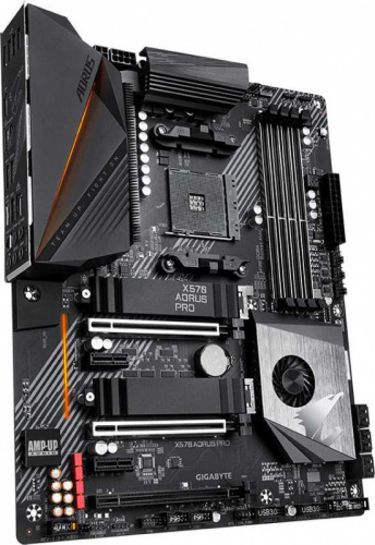 Материнская плата Gigabyte X570 AORUS PRO Soc-AM4 AMD X570 4xDDR4 ATX AC`97 8ch(7.1) GbLAN RAID+HDMI фото 2