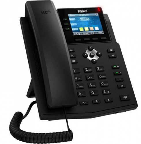 Телефон IP Fanvil X3U Pro черный фото 3