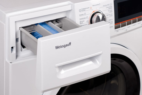 Стиральная машина Weissgauff WMD 4148 D класс: A загр.фронтальная макс.:8кг (с сушкой) белый фото 4