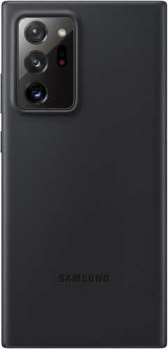 Чехол (клип-кейс) Samsung для Samsung Galaxy Note 20 Ultra Leather Cover черный (EF-VN985LBEGRU)