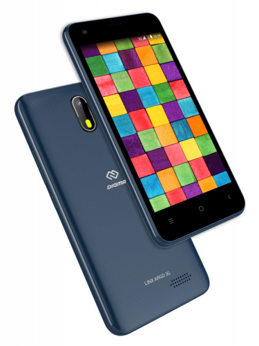 Смартфон Digma LINX Argo 3G 8Gb 512Mb синий моноблок 3G 2Sim 4.5" 480x854 Android Go 2Mpix 802.11bgn GPS GSM900/1800 GSM1900 TouchSc MP3 FM microSDHC max32Gb фото 3