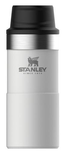 Термокружка Stanley The Trigger-Action Travel Mug (10-06440-016) 0.35л. белый