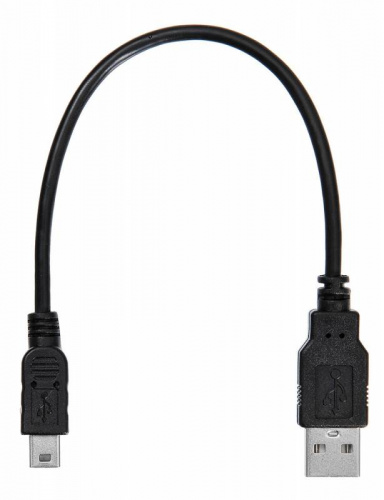 Кабель Buro OTG_MINI USB A(f) mini USB B (m) 0.2м черный фото 2