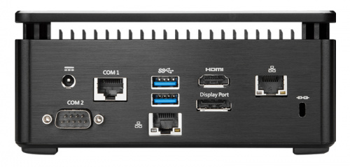 Неттоп MSI Cubi 3 Silent S-038XRU slim i3 7100U (2.4)/4Gb/500Gb/HDG620/noOS/GbitEth/WiFi/BT/65W/черный/серебристый фото 2