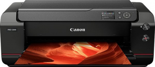 Принтер струйный Canon imagePROGRAF PRO-1000 (0608C009) A2 WiFi USB RJ-45 черный фото 3