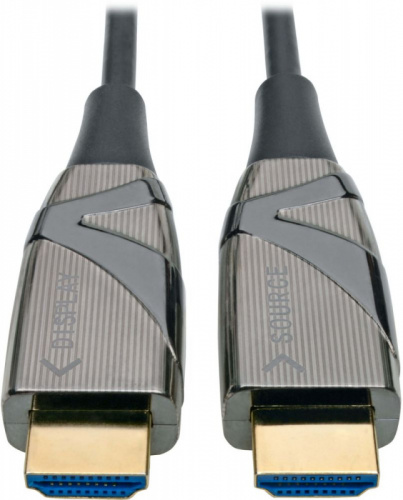 Кабель аудио-видео Tripplite HDMI (m)/HDMI (m) 50м. Позолоченные контакты черный (P568-50M-FBR) фото 2