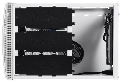 Корпус Fractal Design Node 304 белый без БП miniITX 2x92mm 1x140mm 2xUSB3.0 audio bott PSU фото 10