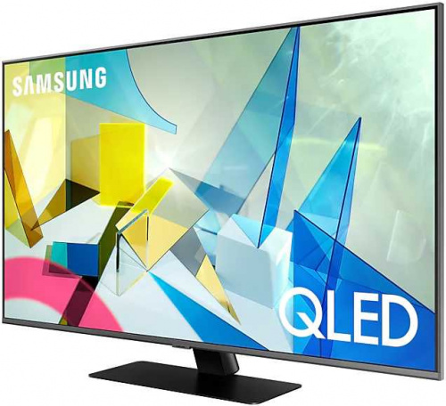 Телевизор QLED Samsung 49" QE49Q80TAUXRU Q черный/Ultra HD/1000Hz/DVB-T2/DVB-C/DVB-S2/USB/WiFi/Smart TV (RUS) фото 2