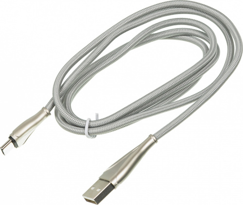 Кабель Digma USB A(m) USB Type-C (m) 1.2м серебристый