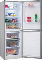 Холодильник Nordfrost NRB 151 332 серебристый металлик (двухкамерный)
