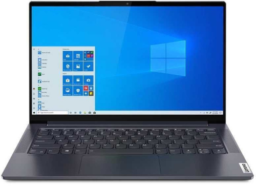 Ноутбук Lenovo Yoga Slim7 14IIL05 Core i5 1035G4/16Gb/SSD1000Gb/Intel Iris Plus graphics/14"/IPS/Touch/FHD (1920x1080)/Windows 10/grey/WiFi/BT/Cam фото 5