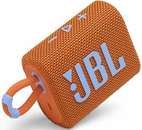 Колонка порт. JBL GO 3 оранжевый 4.2W 1.0 BT (JBLGO3ORG) фото 9