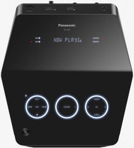 Минисистема Panasonic SC-UA7EE-K черный 1700Вт FM USB BT фото 5