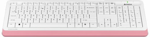 Клавиатура A4Tech Fstyler FK10 белый/розовый USB фото 5