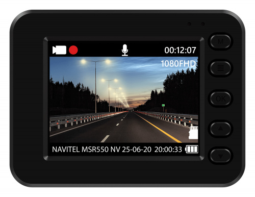 Видеорегистратор Navitel MSR550 NV черный 2Mpix 1080x1920 1080p 140гр. JL5601 фото 4