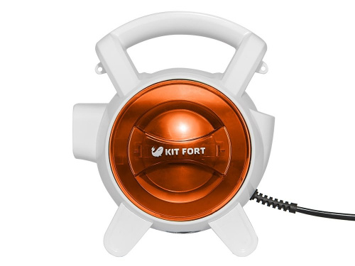 Пылесос ручной Kitfort KT-526-3 400Вт оранжевый/белый фото 4