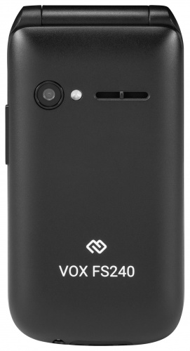 Мобильный телефон Digma VOX FS240 32Mb черный раскладной 2Sim 2.44" 240x320 0.08Mpix GSM900/1800 FM microSDHC max32Gb фото 11