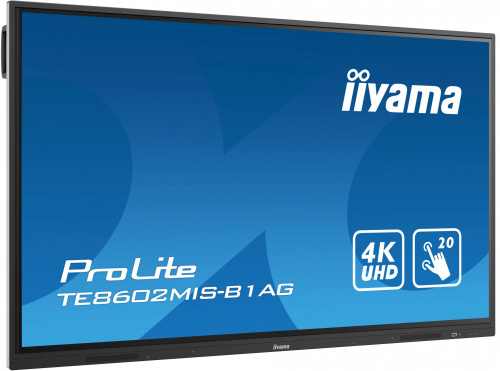 Панель Iiyama 85" TE8602MIS-B1AG черный IPS LED 16:9 DVI HDMI M/M матовая 400cd 178гр/178гр 3840x2160 D-Sub Ultra HD USB 66.8кг фото 7