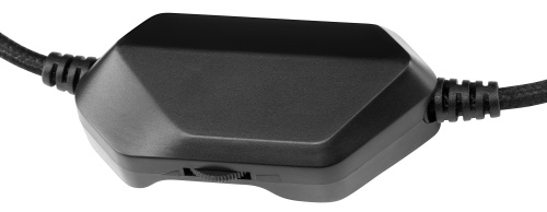 Наушники с микрофоном Оклик HS-L610G SAMURAI черный/красный 2.2м мониторные USB оголовье (1460161) фото 13