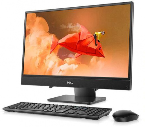 Моноблок Dell Inspiron 3480 23.8" Full HD i3 8145U (2.1)/4Gb/1Tb 5.4k/UHDG 620/CR/Linux/GbitEth/WiFi/BT/90W/клавиатура/мышь/Cam/черный 1920x1080 фото 3