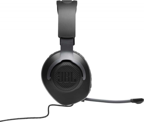 Наушники с микрофоном JBL Quantum 100 черный 1.2м мониторные оголовье (JBLQUANTUM100BLK) фото 4