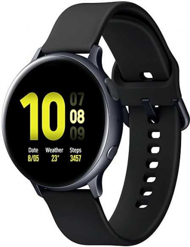 Смарт-часы Samsung Galaxy Watch Active2 44мм 1.4" Super AMOLED черный (SM-R820NZKASER) фото 3