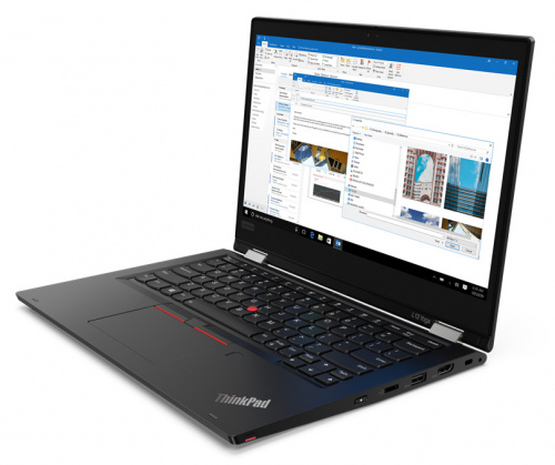 Трансформер Lenovo ThinkPad L13 Yoga Core i5 10210U 16Gb SSD512Gb Intel UHD Graphics 13.3" IPS Touch FHD (1920x1080) Windows 10 Professional 64 black WiFi BT Cam фото 3