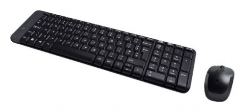Клавиатура + мышь Logitech MK220 (Ru layout) клав:черный мышь:черный USB беспроводная (920-003169) фото 3