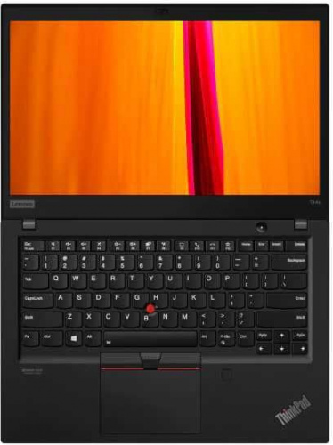 Ноутбук Lenovo ThinkPad T14s G1 T Core i7 10610U 16Gb SSD512Gb Intel UHD Graphics 14" IPS FHD (1920x1080) Windows 10 Professional 64 black WiFi BT Cam фото 3