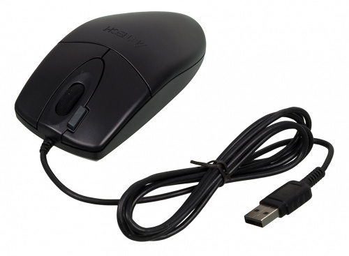 Мышь A4Tech OP-620D черный оптическая (1200dpi) USB (4but) фото 2
