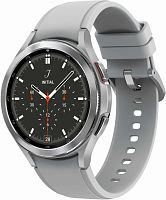 Смарт-часы Samsung Galaxy Watch 4 Classic 46мм 1.4" Super AMOLED серебристый (SM-R890NZSACIS)