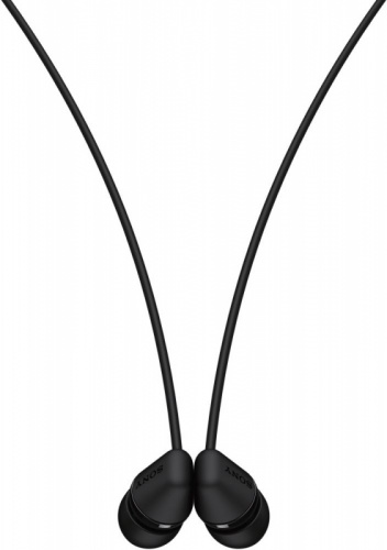 Гарнитура вкладыши Sony WI-C200 черный беспроводные bluetooth шейный обод (WIC200B.E) фото 5