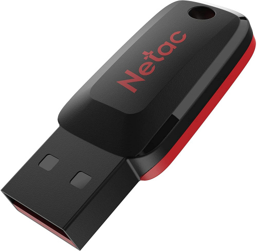 Флеш Диск Netac 16GB U197 NT03U197N-016G-20BK USB2.0 черный/красный фото 3