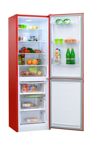 Холодильник Nordfrost NRB 152 832 красный (двухкамерный) фото 2