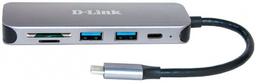 Разветвитель USB 2.0 D-Link DUB-2325 2порт. черный (DUB-2325/A1A) фото 2