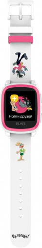 Смарт-часы Elari KidPhone Ну, погоди! 1.4" белый