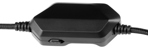 Наушники с микрофоном Оклик HS-L610G SAMURAI черный/красный 2.2м мониторные USB оголовье (1460161) фото 14