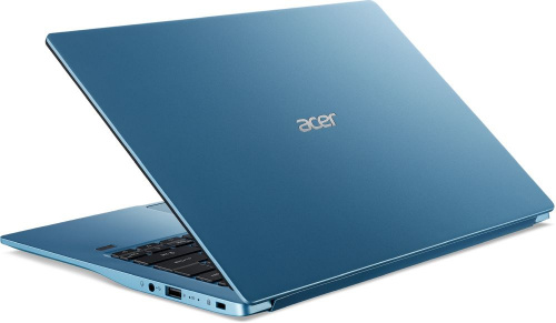 Ультрабук Acer Swift 3 SF314-57-735H Core i7 1065G7/16Gb/SSD1Tb/Intel UHD Graphics/14"/IPS/FHD (1920x1080)/Windows 10/lt.blue/WiFi/BT/Cam фото 2