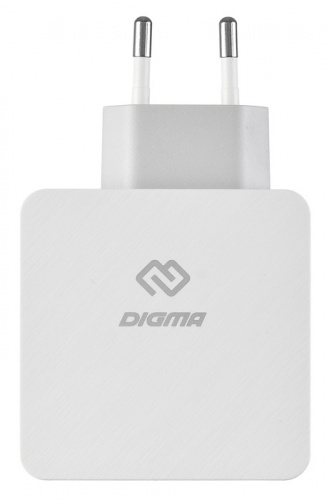 Сетевое зар./устр. Digma DGPD-45W-WG 45W 3A+2.4A (PD) USB-C/USB-A универсальное белый фото 7