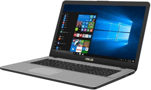 Ноутбук Asus VivoBook N705UD-GC073 Core i5 8250U/8Gb/1Tb/nVidia GeForce GTX 1050 2Gb/17.3"/FHD (1920x1080)/Endless/grey/WiFi/BT/Cam