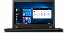 Ноутбук Lenovo ThinkPad P17 Core i7 10750H/16Gb/SSD512Gb/NVIDIA Quadro T2000 4Gb/17.3"/IPS/FHD (1920x1080)/Windows 10 Professional/black/WiFi/BT/Cam