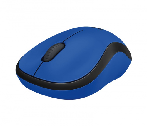 Мышь Logitech M220 синий оптическая (1000dpi) silent беспроводная USB (2but) фото 3