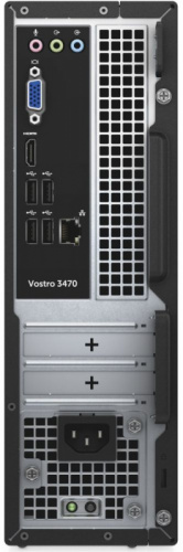 ПК Dell Vostro 3471 SFF i3 9100 (3.6)/4Gb/1Tb 7.2k/UHDG 630/DVDRW/CR/Windows 10 Professional/GbitEth/WiFi/BT/200W/клавиатура/мышь/черный фото 3